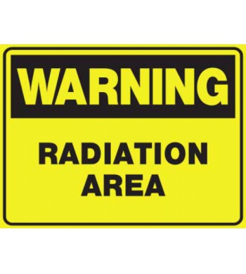 WARNING RADIATION AREA