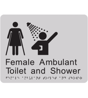 Female Ambulant Toilet and Shower