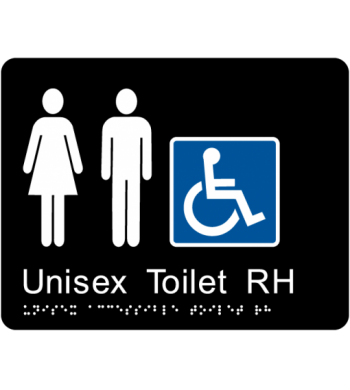 Unisex Accessible Toilet RH