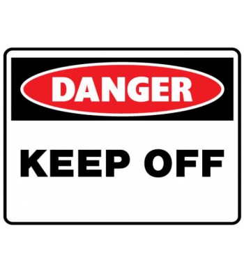 DANGER KEEP OFF