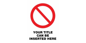 YOUR TITLE CAN BE INSERTED HERE