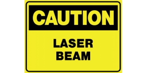 CAUTION LASER BEAM