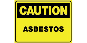 CAUTION ASBESTOS