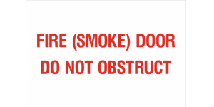 FIRE CONTROL ROOM DO NOT OBSTRUCT