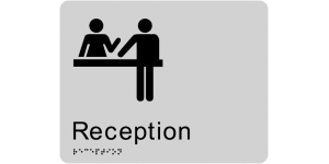 Reception manufactured by Bathurst Signs