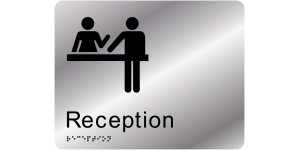 Reception manufactured by Bathurst Signs