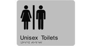 Airlock - Unisex Toilets manufactured by Bathurst Signs